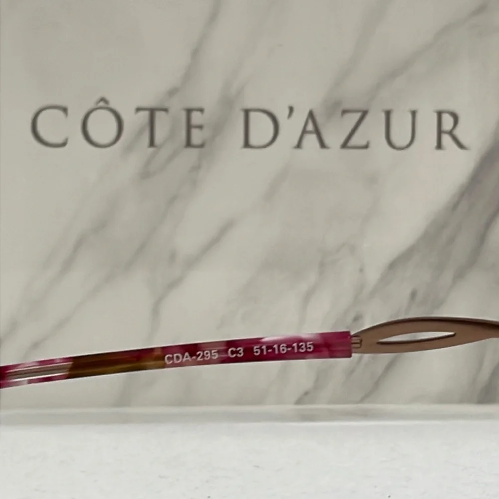 NEW Cote D'Azur Glasses